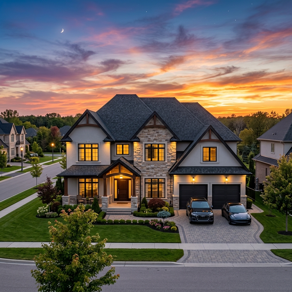 Roofing hero background